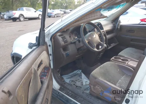 2002 Honda Cr-V Ex из США, поврежденный, VIN SHSRD78812U000214